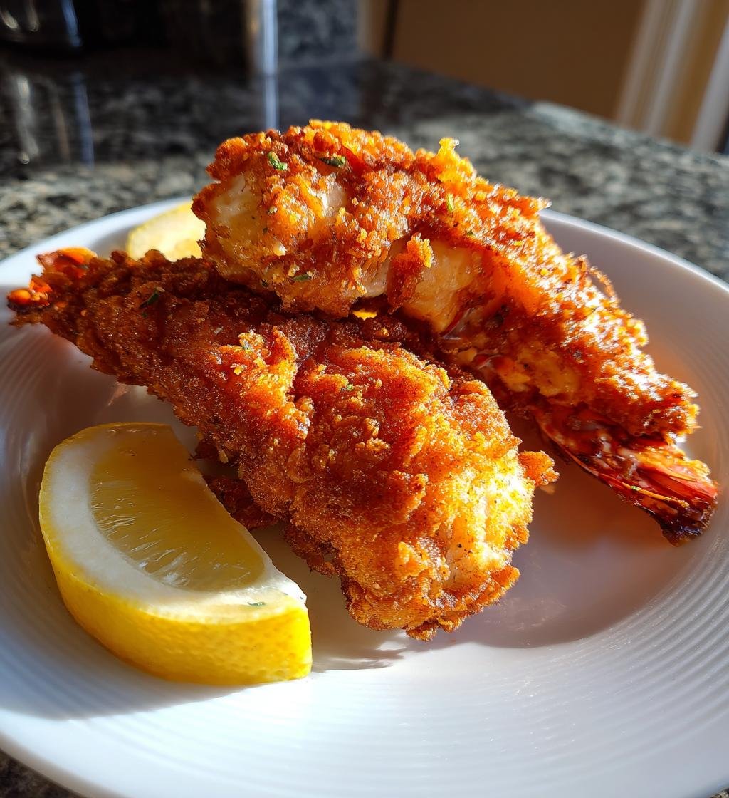 fried lobster tail recipe