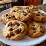 homemade chocolate chip cookies