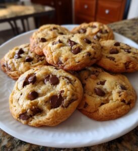 homemade chocolate chip cookies